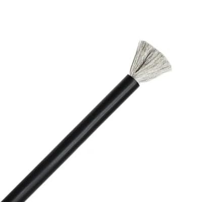 30 m hitzebeständiges Kabel, rot/schwarz, 30/28/26/24/22/20/18/16 AWG, Silikonkautschuk, verzinnter Kupferdraht, Autobatterie, Fahrzeugverkabelung(Black x 1m,20AWG) von ERBER