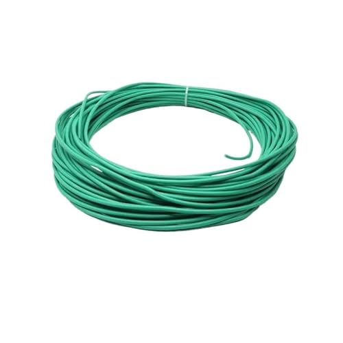 5 m Silikondrähte UL3135 Elektronischer Draht 30 28 26 24 22 20 18 16 14 12 10 AWG Hochtemperaturbeständiges verzinntes Kupferkabel(Green,28AWG) von ERBER