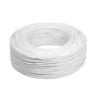 50 m UL1569 Elektronischer Draht Umweltfreundliches PVC-isoliertes 30/28/26/24/22/20/18/16/14 AWG Verzinntes Kupferkabel LED-Verlängerungsleitung(WHITE,30AWG) von ERBER