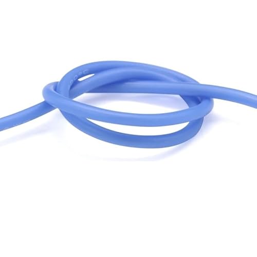 5M Hitzebeständiges Kabel 30 28 26 24 22 20 18 16 15 14 13 12 10 AWG Ultraweicher Silikondraht Hochtemperatur-Flexibles Kupfer(Blue,14 AWG) von ERBER