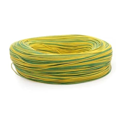 5M UL1007 PVC verzinntes Kupferdrahtkabel 16/18/20/22/24/26/28/30 AWG Weiß/Schwarz/Rot/Gelb/Grün/Blau/Grau/Lila/Braun/Orange(Yellow Green,26AWG) von ERBER