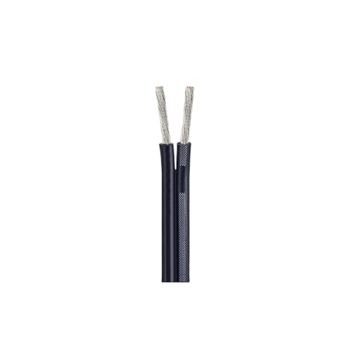 UL2468 26–18 AWG 1–50 m, schwarz, 2-polig, Verlängerungskabel, PVC, elektronisches Kabel, Streifen, Verlängerungskabel, 24-V-Lautsprecher-Netzkabel(5M_26 AWG) von ERBER