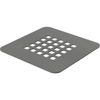 Ercos - Mattgraues Ablaufabdeckgitter für Duschwannen der Stone-Serie Stone bpgrigston Matt grau von ERCOS