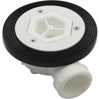 Siphon Uberlaufgarnitur für Duschwannen aus verchromtem abs Ercos Stone BRPIL3 Chrom von ERCOS