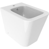 Stand-Bidet bündig mit der Wandinstallation aus glänzend weißer Keramik Ercos Wave BCWAVLBIDE0003 Glänzend weiß Stand-Bidet bündig mit der Wandinstallation aus glänzend weißer Keramik Ercos Wave BCWAVLBIDE0003 Glänzend weiß von ERCOS