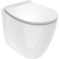 Stand-WC glänzend weiß Tiefe 52 cm mit SoftClose Ercos Kite WC-Sitz kitbcktelvaso Stand-WC glänzend weiß Tiefe 52 cm mit SoftClose Ercos Kite WC-Sitz kitbcktelvaso von ERCOS
