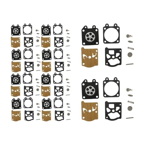 1-10 stücke Vergaser Rebuild Reparatur Membran Kit Fit for MS180 MS170 018 017 MS 180 170 RB-77 Kettensäge Ersetzen Teile(10set) von ERDHFG