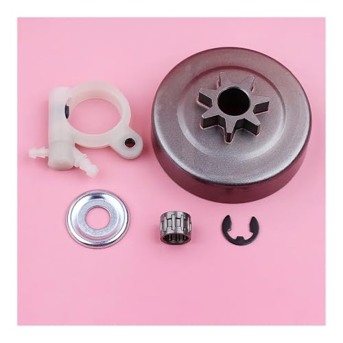 .325 7 Zähne Kupplungstrommel passend for MS251 MS 251 Unterlegscheibe E-Clip Öl Kettensäge Ersatzteil .325 7 Zähne Kupplungstrommel passend for MS251 MS 251 Unterlegscheibe E-Clip Öl Kettensäge Ersatzteil von ERDHFG