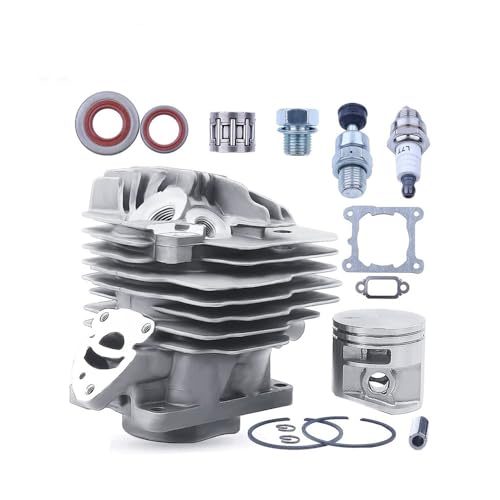 44,7mm Zylinder Kolben Basis Ende Rebuild Kit Fit for Ms261 Ms261C Ms 261 Kettensäge Teile 44,7mm Zylinder Kolben Basis Ende Rebuild Kit Fit for Ms261 Ms261C Ms 261 Kettensäge Teile von ERDHFG