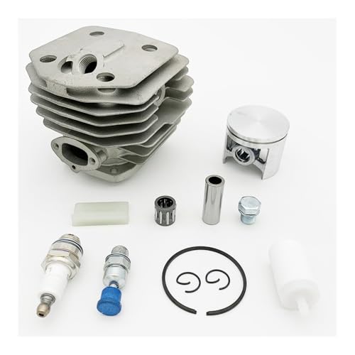 45mm Zylinderkolbensatz passend for 154 154XP 254 254XP Kettensäge Ersatzteile 503503903 503503901 von ERDHFG
