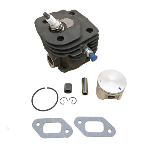 47mm Zylinderkopf Kolben Kit Fit for 359 357 357XP Kettensäge Motor Motor Teile 537 15 73-02 von ERDHFG