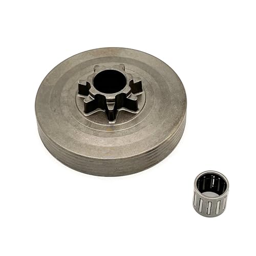 Passend for Benzin-Kettensägenteile 45cc 52cc 58cc Kupplungsdeckel 325 Kettenrad 7 Zähne von ERDHFG