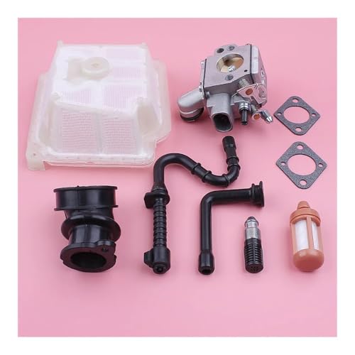Vergaser Carb Fit for MS361 MS 361 Luft Kraftstoff Öl Filter Linie Ansaugkrümmer Dichtung Kettensäge Ersatz Ersatz Werkzeug Teil von ERDHFG