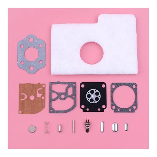 Vergasermembran Vergaserdichtung Luftfilter Reparatursatz Passend for MS180 MS170 018 017 RB-77 Kettensägenteile Vergasermembran Vergaserdichtung Luftfilter Reparatursatz Passend for MS180 MS170 018 017 RB-77 Kettensägenteile von ERDHFG