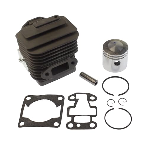 Zylinderkolbensatz 34 mm passend for TJ27 TJ27E TJ027E KBL27A Freischneider Laubbläser Rasenmäher Kettensäge Motor von ERDHFG