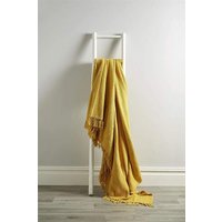 Handgewebter Bienenwaben-Überwurf Aus 100% Baumwolle, Handgefertigte Umweltfreundliche Sofabettüberwurf, Gestrickte Haltbare Decke Mit Quasten Handgewebter Bienenwaben-Überwurf Aus 100% Baumwolle, Handgefertigte Umweltfreundliche Sofabettüberwurf, Gestrickte Haltbare Decke Mit Quasten von ERDirect
