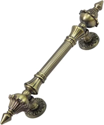 ERERE Türgriffe aus Zinklegierung, Zugstangen for Holz- und Innentüren, universelle Nachrüstbeschläge for Schieben, rustikaler Griff im Scheunenstil(Bronze,54cm) von ERERE