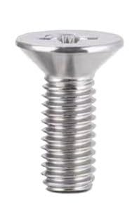 Senkkopf-Maschinenschrauben, 200 Stück M2X3/4/5/6/7 mm Edelstahl-Flachkopf-Kreuzschlitzschraube(M2*4) von ERERE