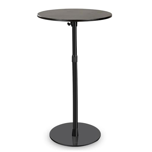 ERFEI Bartisch, 40 cm, kleine runde Oberseite, verstellbare Höhe, 57,5–85 cm, multifunktionaler Beistelltisch Tisch für Kneipe, Bar, Esszimmer, Bistro, Café ERFEI Bartisch, 40 cm, kleine runde Oberseite, verstellbare Höhe, 57,5–85 cm, multifunktionaler Beistelltisch Tisch für Kneipe, Bar, Esszimmer, Bistro, Café von ERFEI