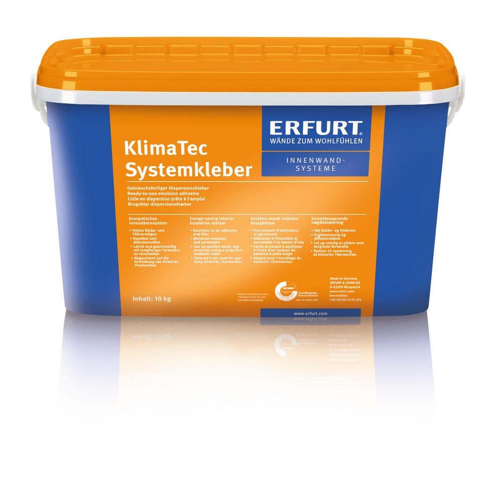 ERFURT Tapetenkleber KlimaTec Systemkleber, 10 kg von ERFURT