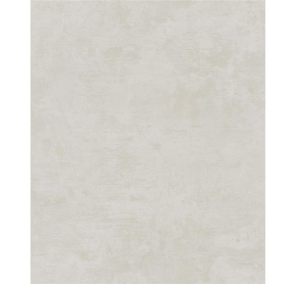 ERFURT Vliestapete Eco Deco Raya Creme, Beige, einfarbig - 1 Rolle von ERFURT