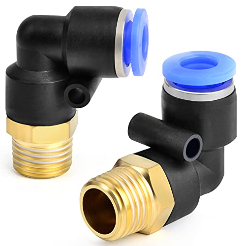 ERGAOBOY 2 Stück 6 mm Rohr AD x 1/8 BSP Außenwinkel zum Anschließen von Armaturen (PL6-01) von ERGAOBOY