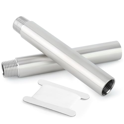 ERGAOBOY 2 Stuck 150mm 1" Innengewinde x 1" Außengewinde BSP Nippel Gussrohr 304 Edelstahl Rohrverschraubungen von ERGAOBOY