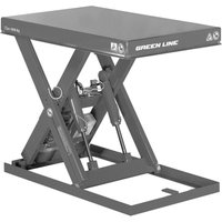 Scheren-Hubtisch GREEN-LINE, TK 1.500 kg, Plattform à 1.500 x 800 mm von GREEN-LINE