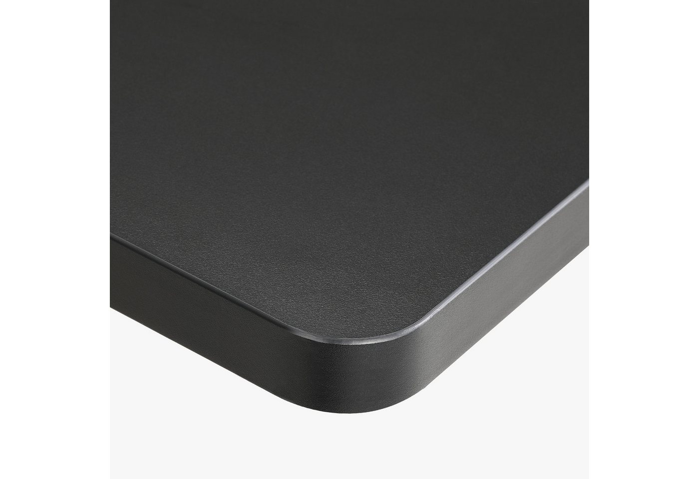 ERGOFINO Arbeitsplatte Tischplatte (Schwarz, Weiß oder Buche, 140x80 cm, 160x80 cm, 180x80 cm), DIY Schreibtischplatte Bürotischplatte von ERGOFINO