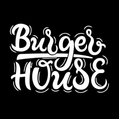 Fast Food Junk Street Food Cafe Bäckerei Restaurant Abzeichen Pizza Burger Gravuraufkleber 50,4 x 72,2 cm Karosseriedekoration Weiß Fast Food Junk Street Food Cafe Bäckerei Restaurant Abzeichen Pizza Burger Gravuraufkleber 50,4 x 72,2 cm Karosseriedekoration Weiß von ERGOU