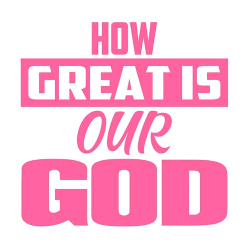 Wandtattoo "How Great is Our God", 54,6 x 55,4 cm, Tattoo-Kultur, Rosa Wandtattoo "How Great is Our God", 54,6 x 55,4 cm, Tattoo-Kultur, Rosa von ERGOU