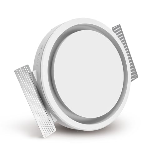 Ergovent RONDO-160 - Rahmenlose Runder Lüftungsauslass - Tellerventil 160 mm mit Magnet - Lackierbarer Diffusor - Fast Unauffällig, Modernes Design und Leicht an die Inneneinrichtung Anpassbar Ergovent RONDO-160 - Rahmenlose Runder Lüftungsauslass - Tellerventil 160 mm mit Magnet - Lackierbarer Diffusor - Fast Unauffällig, Modernes Design und Leicht an die Inneneinrichtung Anpassbar von ERGOVENT