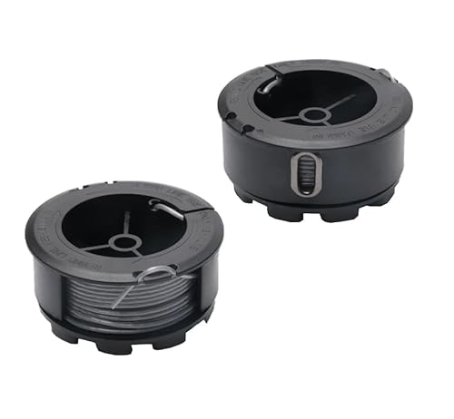 2 StÜCk Fadenspulen Rasentrimmer Fadenspule,F016800570 Ersatz-Trimmerspule,Kompatibel mit BOSCH UniversalGrassCut 18 18-26 18-260 Rasentrimmer von ERHUO