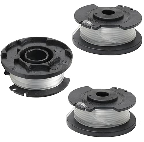 Ersatzfadenspule, Fadenspulen 1Spulenabdeckung Ersatzschnurspule, Ersatzfadenspule für Einhell GE-CT 18/28 Li TC Nylon-Rasentrimmer,änge: 5 m, Ø: 1,6 mm mit Spulenabdeckung (EN-3) von ERHUO