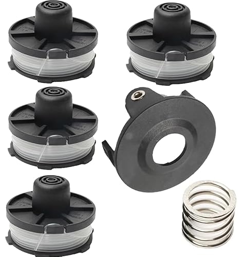 4 Stücke Fadenspulen ，Rasentrimmer Fadenspule Kompatibel mit Makita Akkusense 18V DUR181/RF/Z Rasentrimmer. von ERHUO