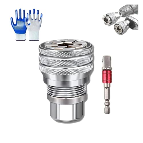 ERICAT Adjustable Bolt Socket Adapter, Multi-function Universal Socket Wrench Tool， 10mm-19mm Sockets For 3/8 Inch Drive Ratchet Torque Wrench And Power Drill(1pc) von ERICAT
