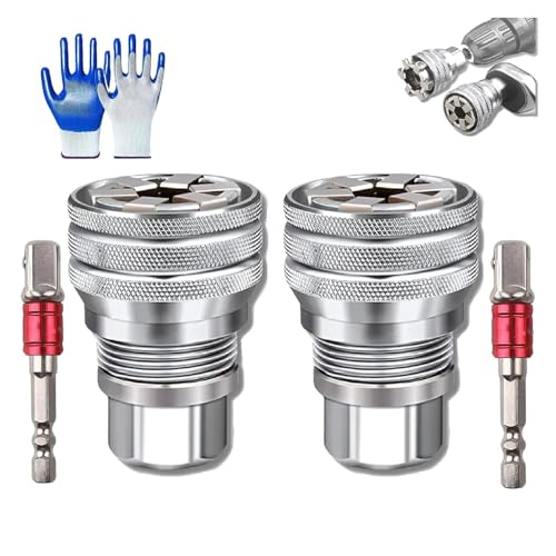 ERICAT Adjustable Bolt Socket Adapter, Multi-function Universal Socket Wrench Tool， 10mm-19mm Sockets For 3/8 Inch Drive Ratchet Torque Wrench And Power Drill(2pc) von ERICAT