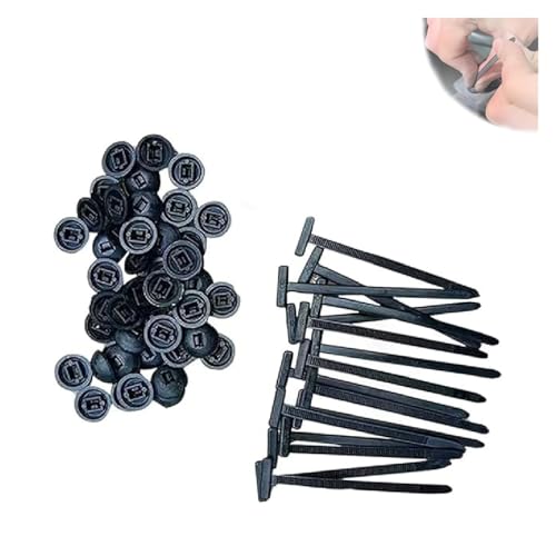 Easilyous Nylon Universal Cable Tie Buckle, Nylon Universal Cable Tie Buckle - For Quick, Secure Vehicle Part Fastening(100pc) von ERICAT