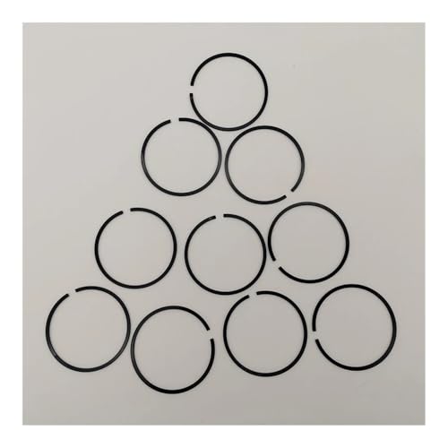 10 Teile/los Kolbenringe Fit for MS 017 018 046 021 023 025 026 MS 361 Kettensäge Werkzeug Ersatzteile(MS 044 50MM 1.2MM) von ERIHJOX