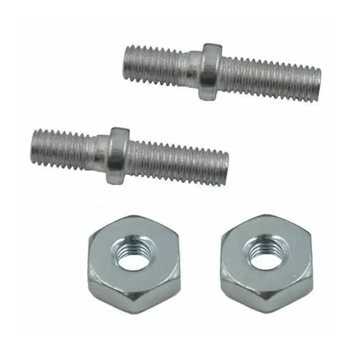 2 SÄTZE MS381 FÜHRUNGSSCHIENE SECHSKANTMUTTER Stud 00009550801 11386642400 Passend for 026 031 038 042 044 046 064 066 MS260 MS360 MS380 MS660(Original Stud Nut) von ERIHJOX