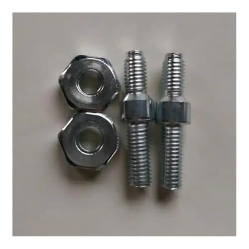 2 SÄTZE MS381 FÜHRUNGSSCHIENE SECHSKANTMUTTER Stud 00009550801 11386642400 Passend for 026 031 038 042 044 046 064 066 MS260 MS360 MS380 MS660(Quality Stud Nut Set) von ERIHJOX