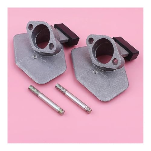 2 Teile/los Vergaser Halterung Basis Fit for Kettensäge 5200 52cc 5800 58cc 4500 45cc Garten Werkzeug Ersetzen Ersatzteil von ERIHJOX