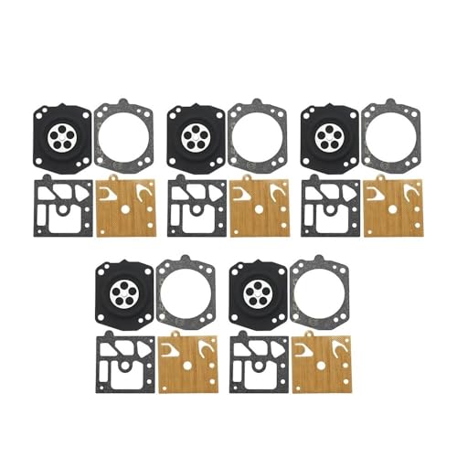 5 teile/los Vergaser Membran Dichtung Reparatur Kit Fit for 044 046 029 039 Zenoah 62cc 6200 7800 Kettensäge Teil Carb Rebuild set von ERIHJOX
