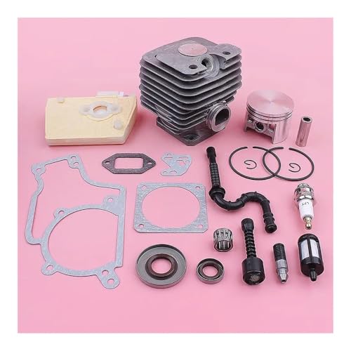 52mm Zylinder Kolben Luftfilter Öl Dichtung Kit FitFor MS380 038 Kettensäge 1119 020 1202 1119 120 1611 Kurbelgehäuse Dichtung von ERIHJOX