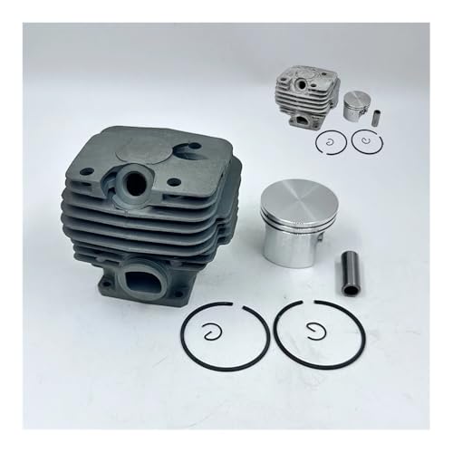 52mm Zylinderkolbensatz passend for MS380 038 MS 380 MS381 381 Gartengeräte Kettensäge Ersatzteil 1119 020 1204(52mm MS381) von ERIHJOX