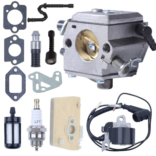 ERIHJOX 038 MS380 Vergaser for MS381 MS382 AV Kettensäge for HE-19 for C3-S148 1119 120 0602 11191200602 von ERIHJOX
