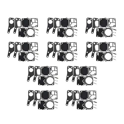 ERIHJOX 10 stücke Vergaser Membran Dichtung Fit for 110 120 130 140 Carb M1 M7 Kettensäge Vergaser Rebuild ERIHJOX 10 stücke Vergaser Membran Dichtung Fit for 110 120 130 140 Carb M1 M7 Kettensäge Vergaser Rebuild von ERIHJOX