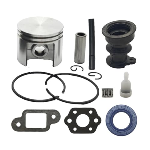 ERIHJOX 42,5mm Kolben Kit W/Verteiler Öl Vakuum Linie Dichtung Fit for 025 MS250 MS 250 Nadel Käfig von ERIHJOX
