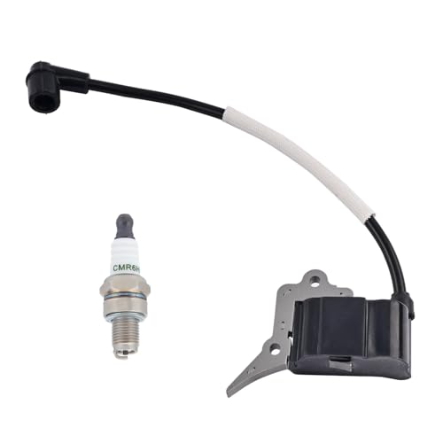 ERIHJOX 574223301 点火线圈 Mit Cmr6H Zündkerze Passend for Kettensäge P340S P350S P360S Tcs3401 Tcs3401S ERIHJOX 574223301 点火线圈 Mit Cmr6H Zündkerze Passend for Kettensäge P340S P350S P360S Tcs3401 Tcs3401S von ERIHJOX