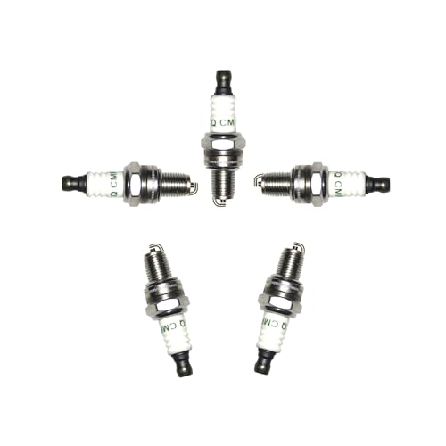 ERIHJOX 5er-Pack Zündkerze CMR6H Passend for 324 HDA 55x T435 324RX 345FR 224L 562XP 545 562XP 545 550XP 555 556 560XP 562XP 545FX von ERIHJOX